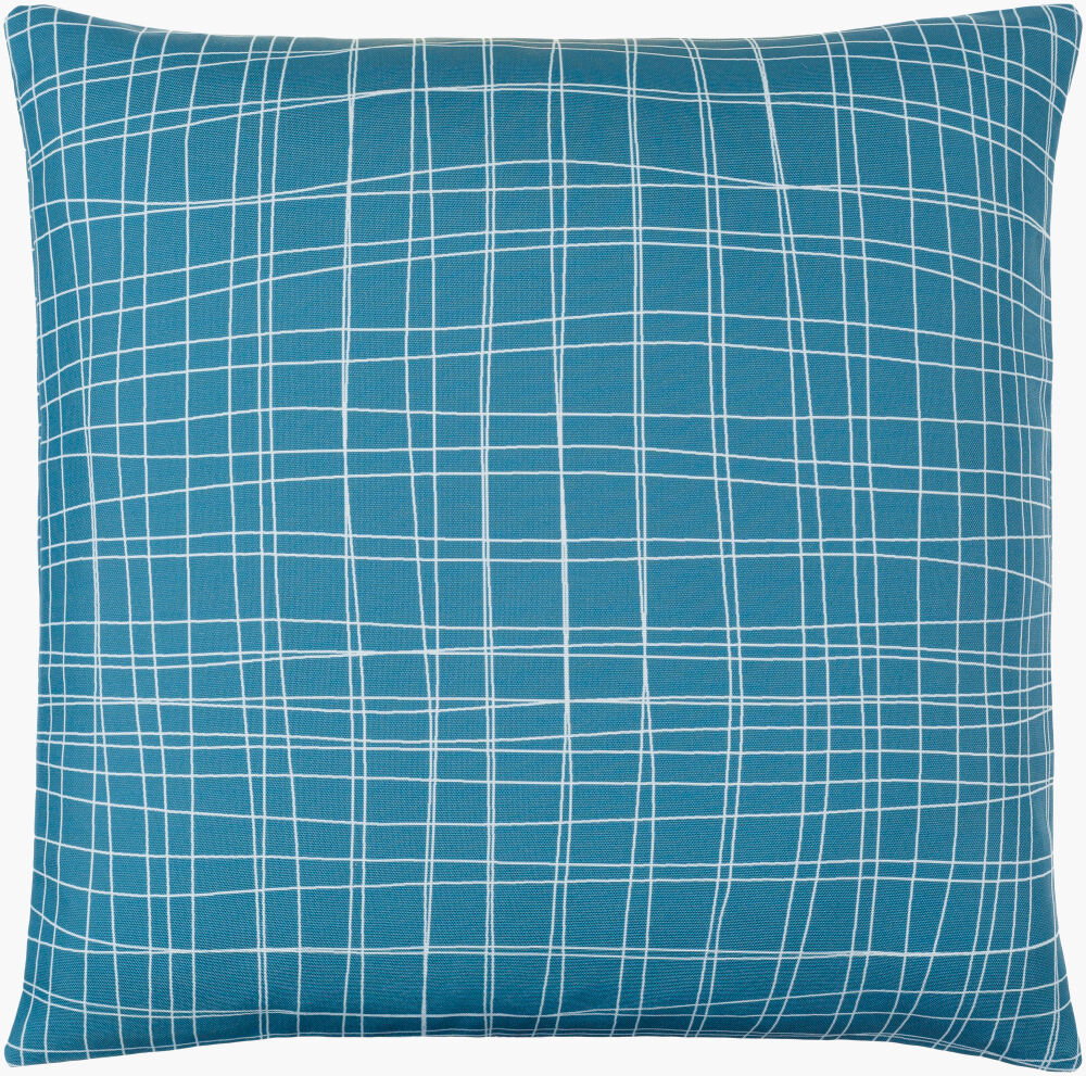 Draft Accent Pillow, Decorative Pillow by Surya, 22" length x 22" width