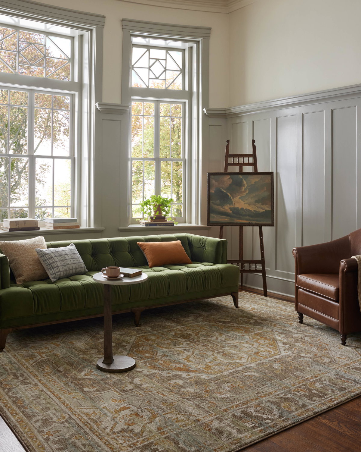 Magnolia Home by Joanna Gaines x Loloi Mona Rug, 2'6" length x 4' width View 2
