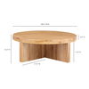 Folke Round Coffee Table Natural thumbnail 7