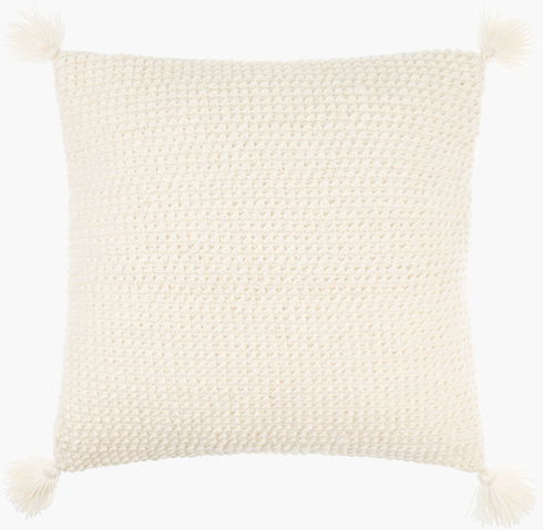 Makrome Accent Pillow
