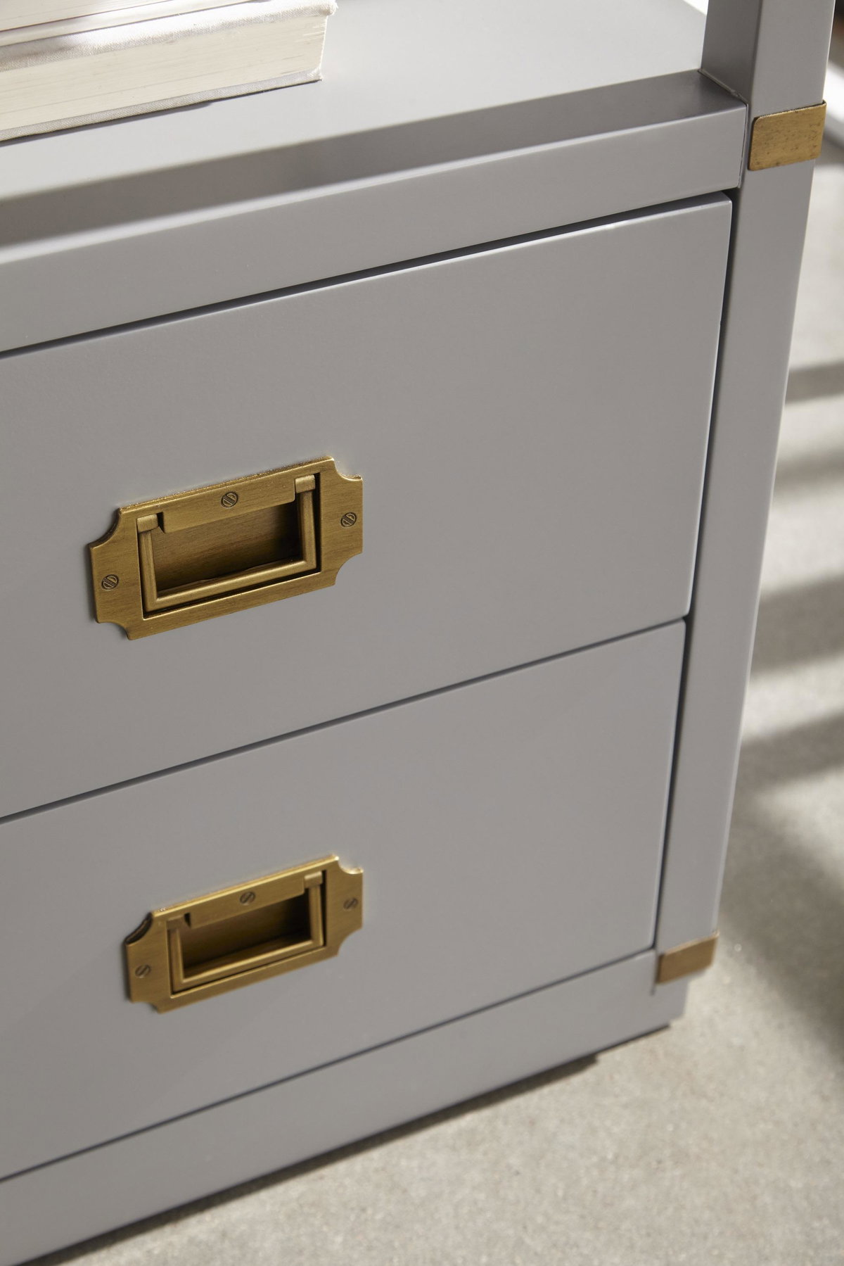 Bradley 2-Drawer Nightstand, by Essentials for Living, 35" width x 27" height x 17.75" depth View 10