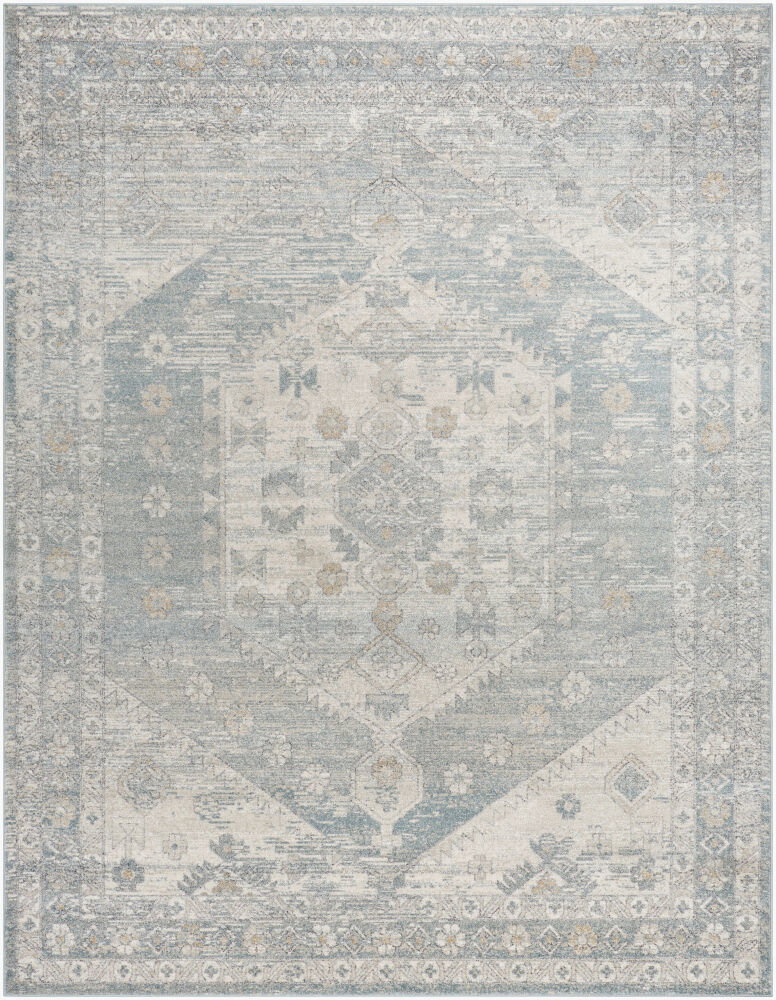 Alpharetta Machine Woven Rug, by Surya, 1'3.75" length x 1'3.75" width