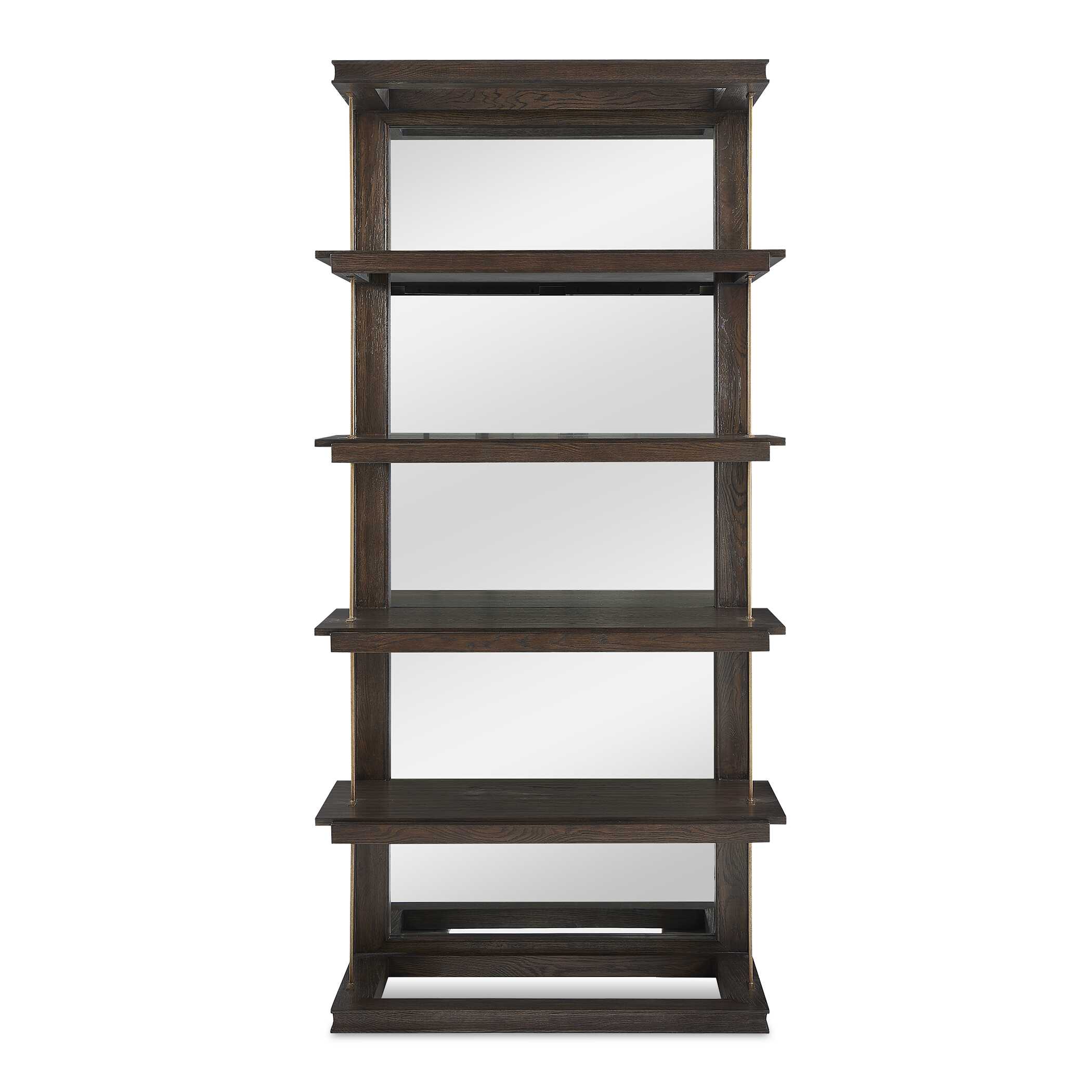 Kai Dark Walnut Etagere large image 