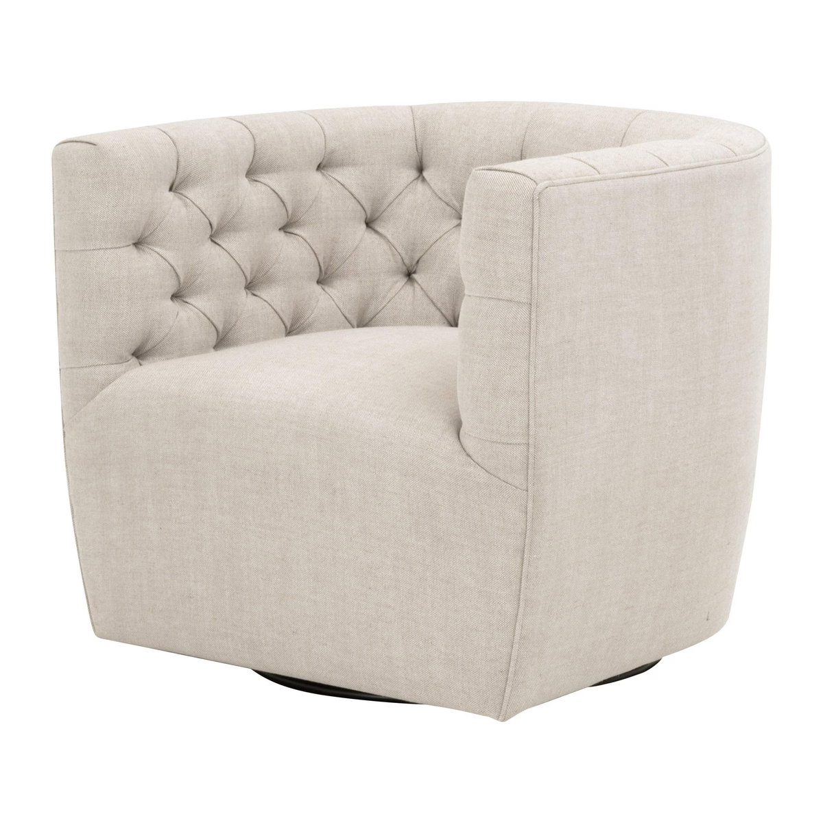 Marcel Swivel Club Chair, Accent Chair by Essentials for Living, 33" width x 29" height x 31" depth View 2