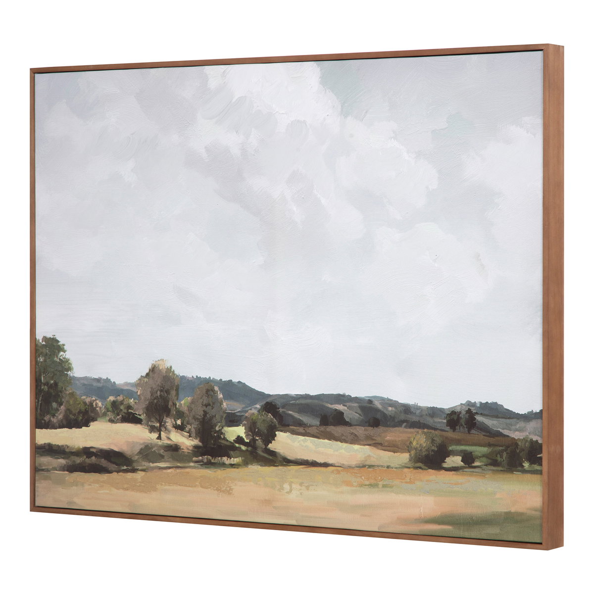 Vast Country Framed Painting, by Moe's Home, 34" width x 26" height x 2" depth View 2