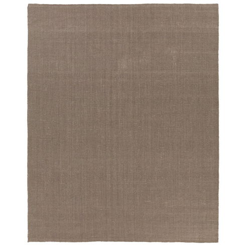 Alyster Natural Solid Taupe Area Rug (8