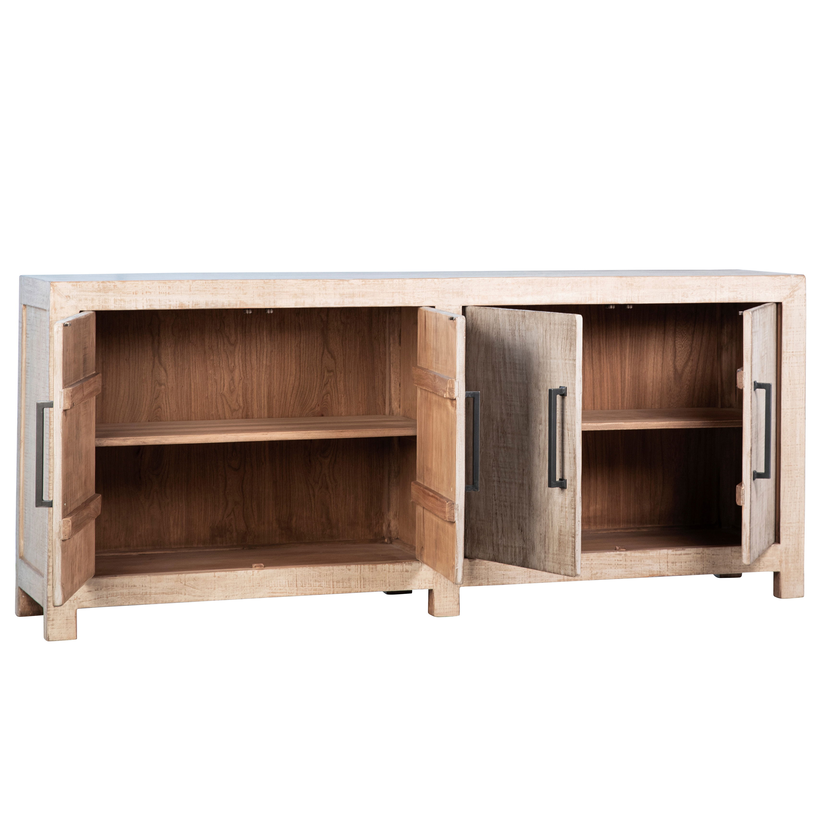 Merwin Sideboard, Sideboards & Buffet by Dovetail, 84" width x 36" height x 18" depth View 3