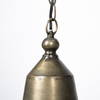 Tahla 14x 14.5 Gold Toned Metal Cage Pendant Light, by Mercana, 14" length x 14" width x 14.5" height thumbnail 5