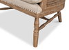 Randolph Wing Chair, by Sarreid, 2'7" length x 2'4" width x 3'2" height thumbnail 5