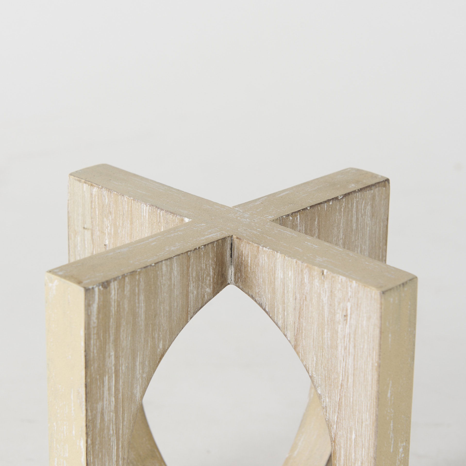 Cambie   Light Brown Wood Small Decorative Object, by Mercana, 5.71" length x 5.71" width x 5.71" height View 6