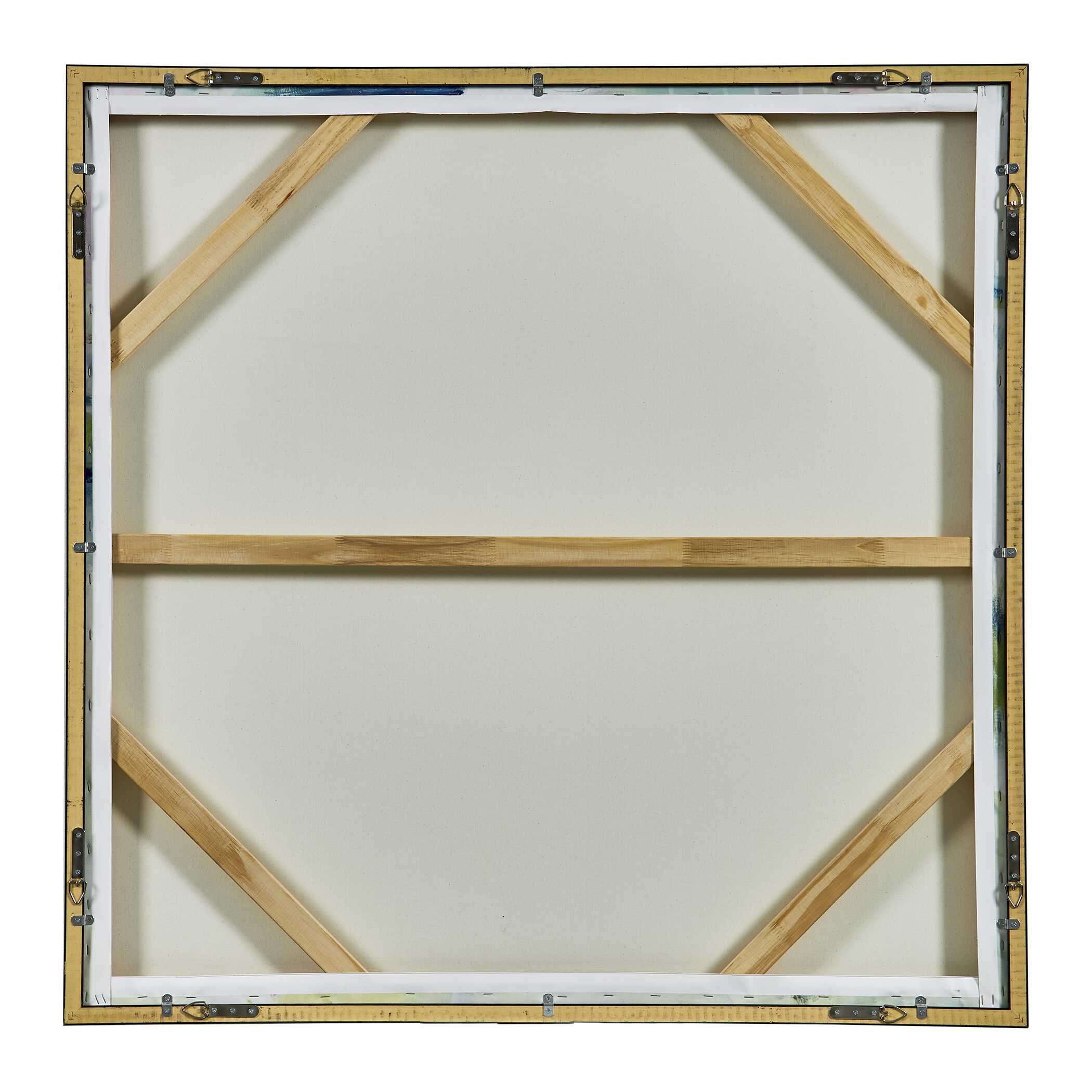 Abstract Reflections Framed Canvas, Painting by Uttermost, 49.5" width x 49.5" height x 2" depth View 6