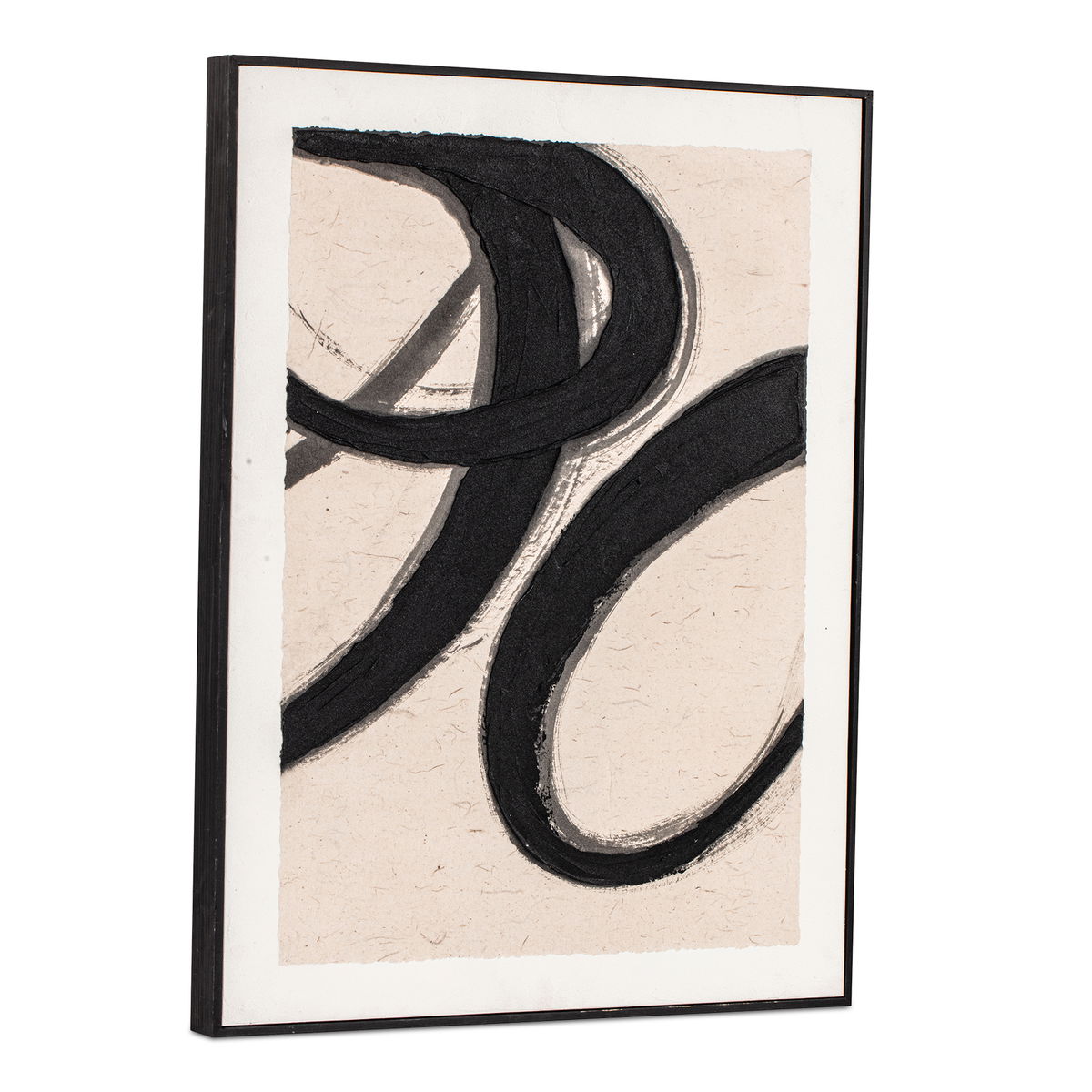 Poet 1 Framed Painting, by Moe's Home, 24" width x 32" height x 1.89" depth View 2