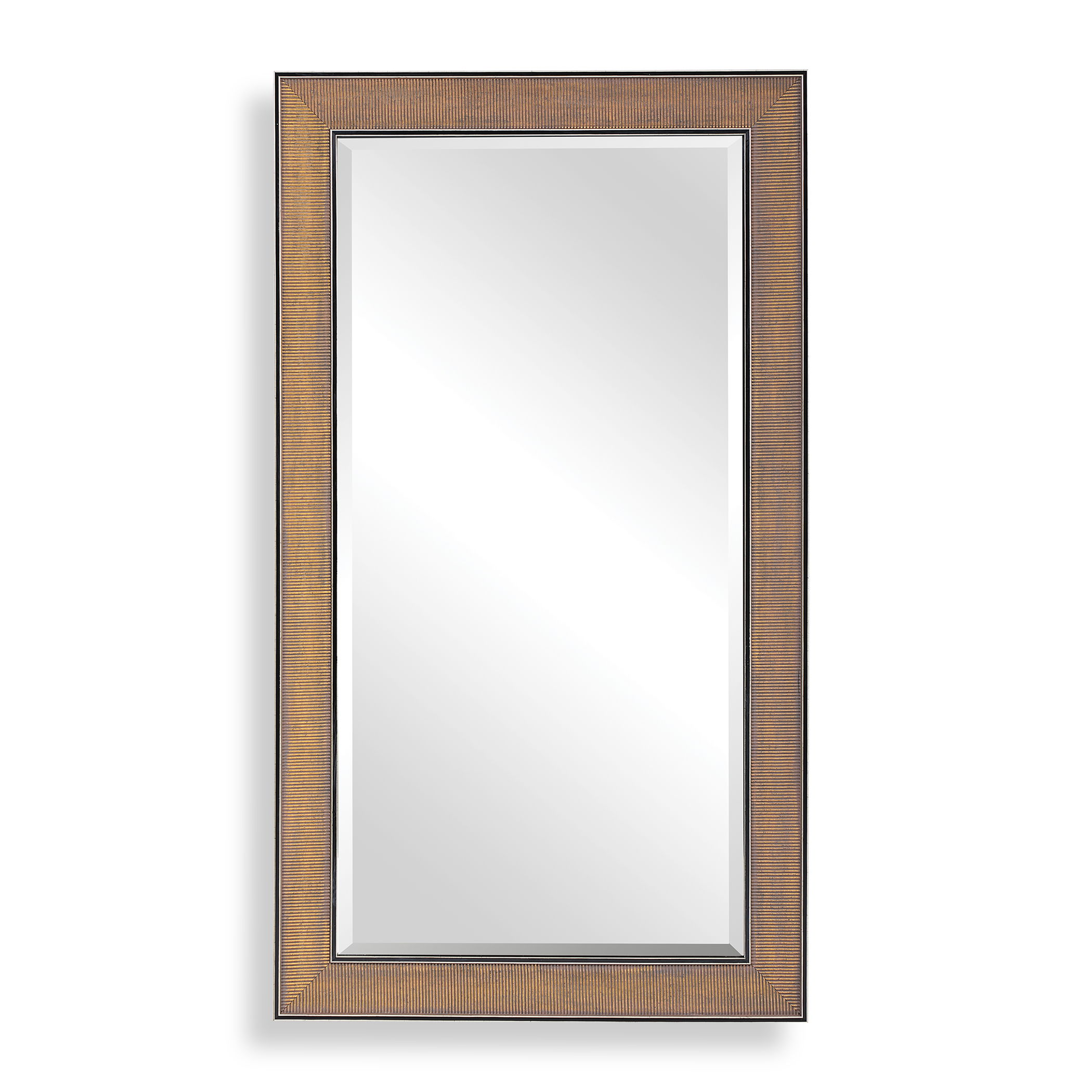 Valles Golden Rust Mirror large image 