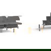 Inou Elements Modular Chaise, Outdoor Furniture by Crescent Garden, 4'5.3" width x 2'2.4" height x 2'3.8" depth thumbnail 5