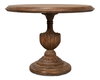 Renaissance Pedestal Dining Table 40top, by Sarreid, 3'4" length x 3'4" width x 2'6" height thumbnail 3