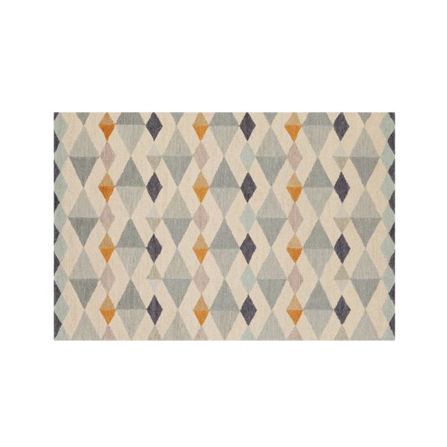 Online Designer Business/Office Orson Diamond Rug 6'x9'