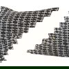 Miriam 18L x 18W Beige and Black Fabric Patterned Decorative Pillow Cover thumbnail 0