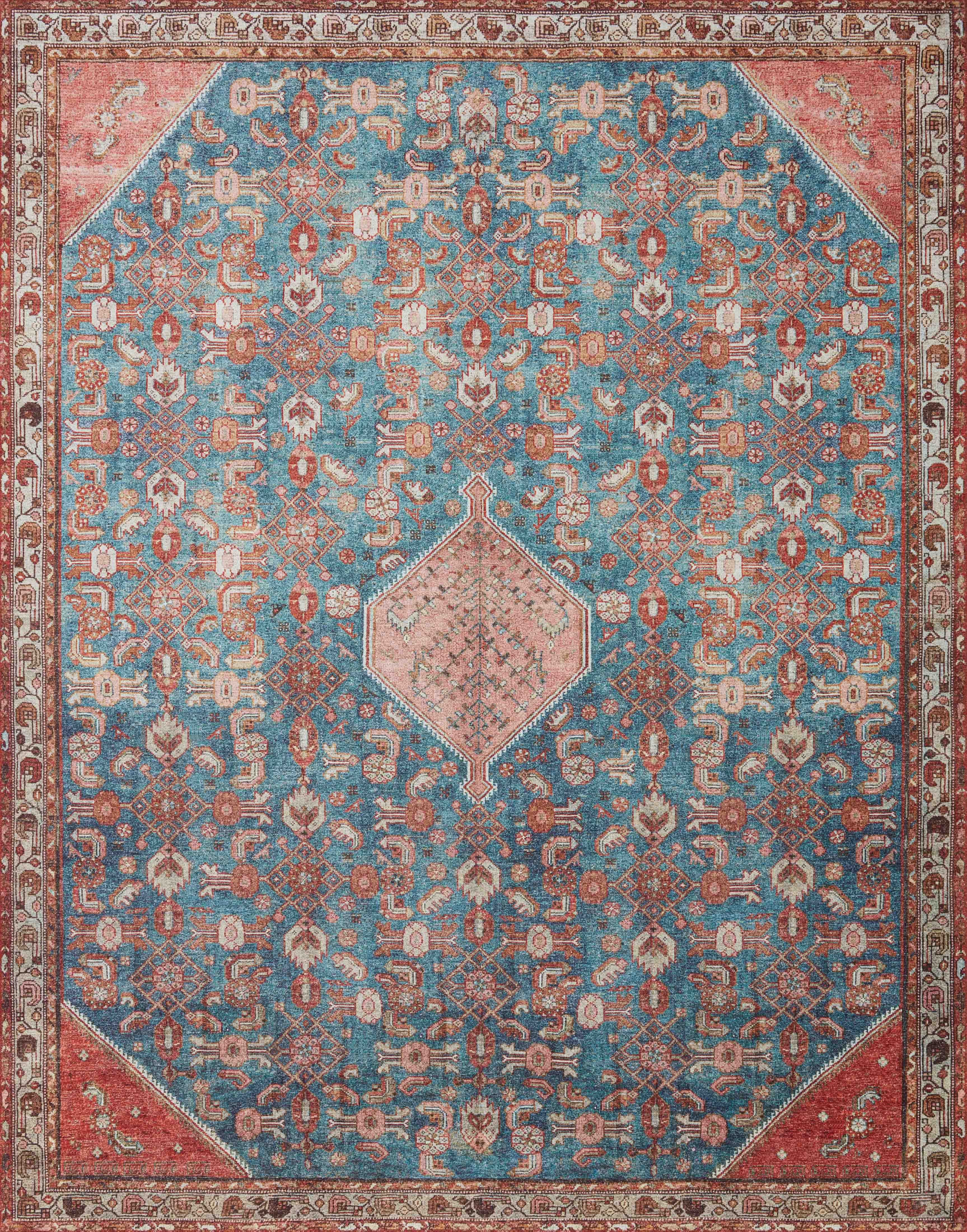 Loloi II Layla Rug, 2'6" length x 7'6" width View 1