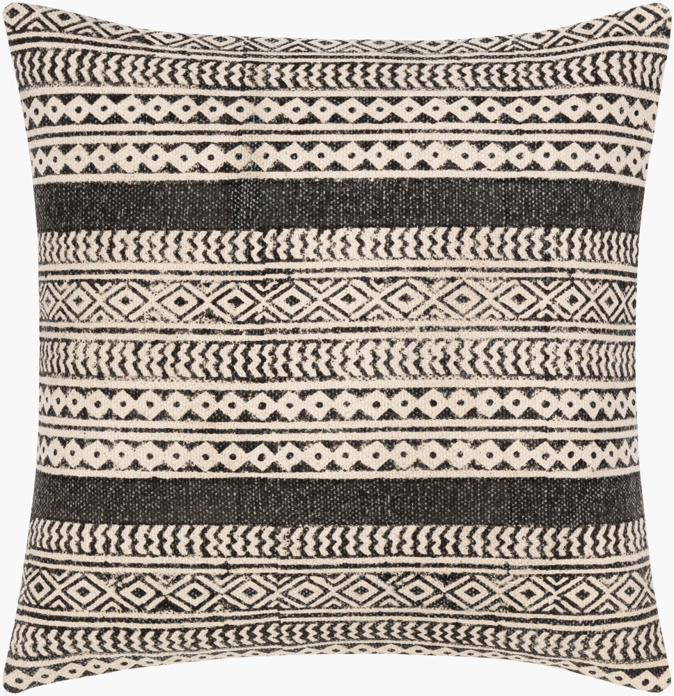 Janya Lumbar Pillow Down, Decorative Pillow by Surya, 14" length x 22" width