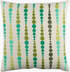Dewdrop Accent Pillow Poly, Decorative Pillow by Surya, 22" length x 22" width thumbnail