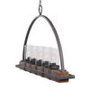 Atwood 5 Light Rustic Linear Chandelier thumbnail 4