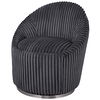 Crue Gray Fabric Swivel Chair thumbnail 4