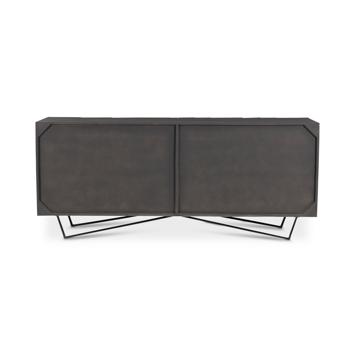 Brolio Sideboard Charcoal, Cabinets & Sideboard by Moe's Home, 71" width x 30" height x 16" depth View 5