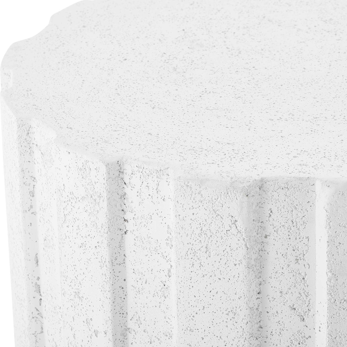 Jane Outdoor Accent Table, Outdoor Table by Uttermost, 1'4" width x 1'10" height x 1'4" depth View 5