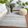 Jaipur Living Crispin Indoor/ Outdoor Solid Blue/ White Area Rug 2'X3' thumbnail 8