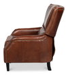 Ashford Leather Recliner, by Sarreid, 3'2" length x 2'6" width x 3'4" height thumbnail 10