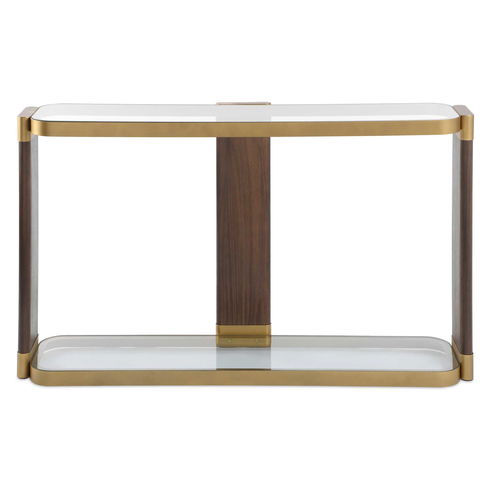 Ryles Glass Console Table