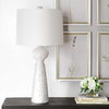 Sonata Textured White Table Lamp thumbnail 3