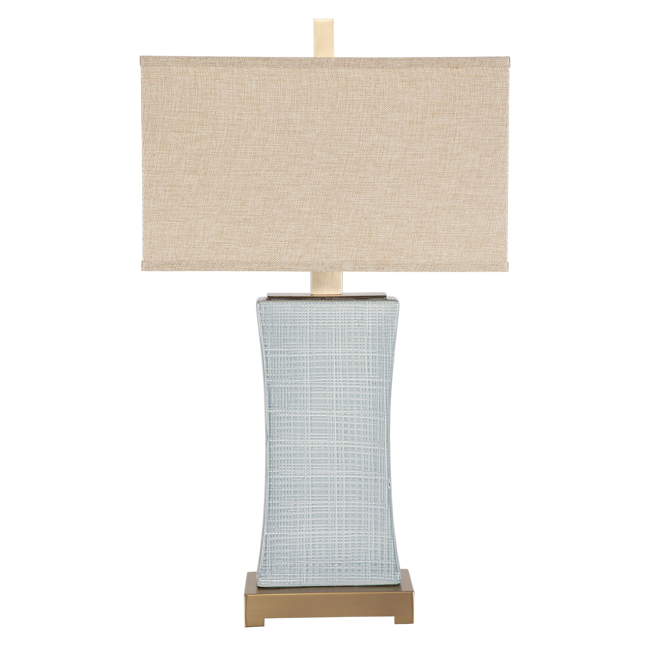 Cantarana Blue Gray Table Lamp large image 