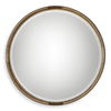 Finnick Iron Coil Round Mirror thumbnail 0