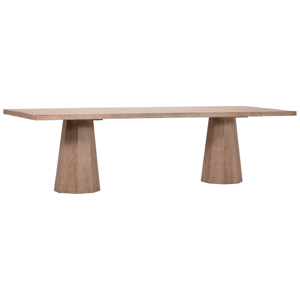 Jansen Dining Table 96', by Dovetail, 95.83" width x 30" height x 42" depth View 1