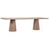 Jansen Dining Table 96', by Dovetail, 95.83" width x 30" height x 42" depth thumbnail 1