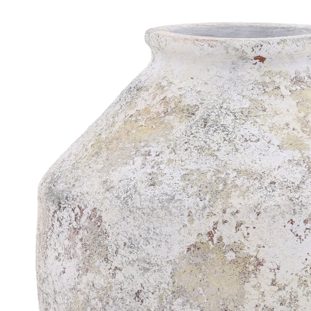 Halina Vase White, Decor by Dovetail, 12.2" width x 18.11" height x 12.2" depth View 4