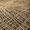 Allium Brown Handwoven Wool Cylindrical Pouf thumbnail 9