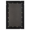Everest Satin Black Mirror, by Uttermost, 3'9" width x 5'10" height x 1.37" depth thumbnail 7
