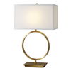 Duara Circle Table Lamp, by Uttermost, 18.5" width x 28.75" height x 9.5" depth thumbnail 1