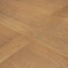 Sonomi 59' Round Dining Table | Med Brown Wood | Seats 6, by Mercana, 59" length x 59" width x 30" height thumbnail 3