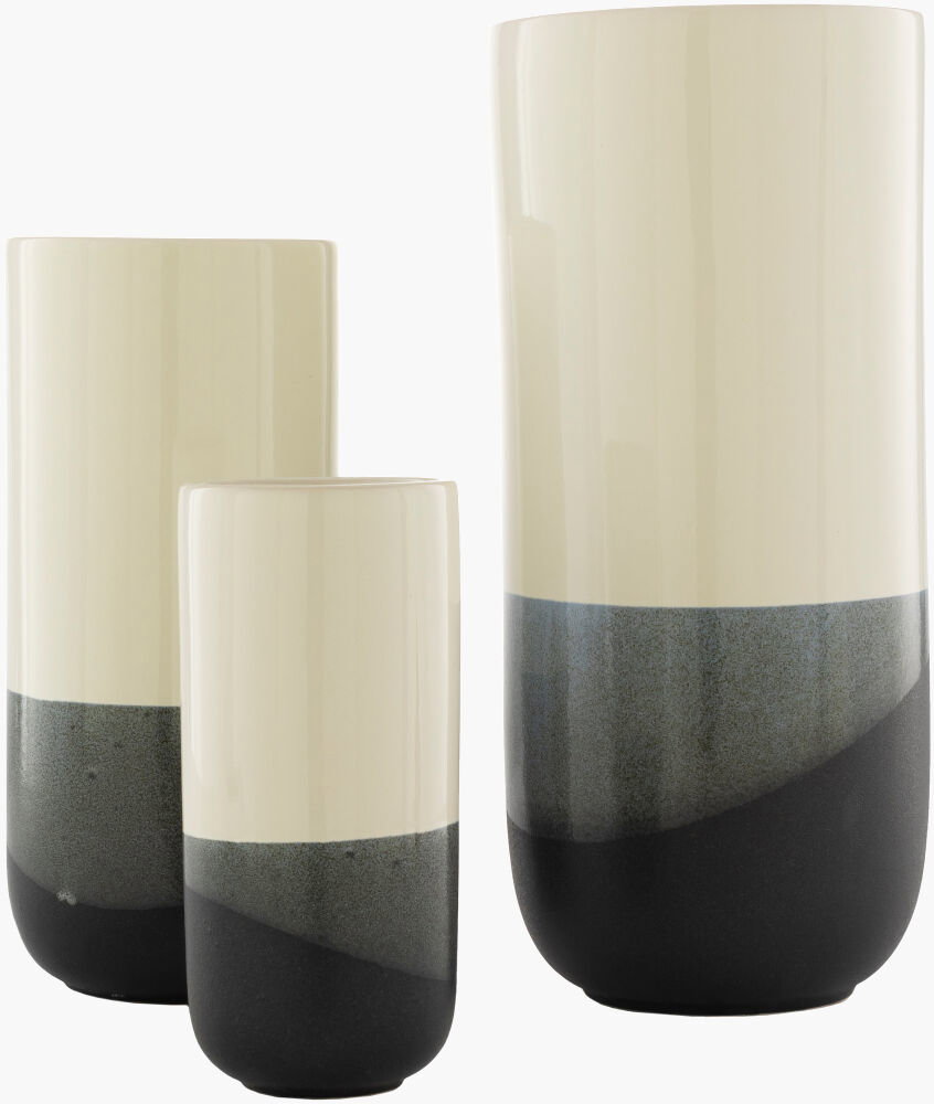 Geo Vase, by Surya, 5" width x 11" height