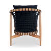 Kuna Outdoor Lounge Chair Black thumbnail 3