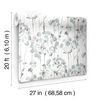 Flourish Sheer Blue & Grey Peel & Stick Wallpaper 3 Flourish Sheer Blue & Grey Peel & Stick Wallpaper thumbnail 3
