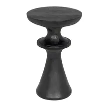 Online Designer Living Room Nolan Solid Wood Pedestal End Table