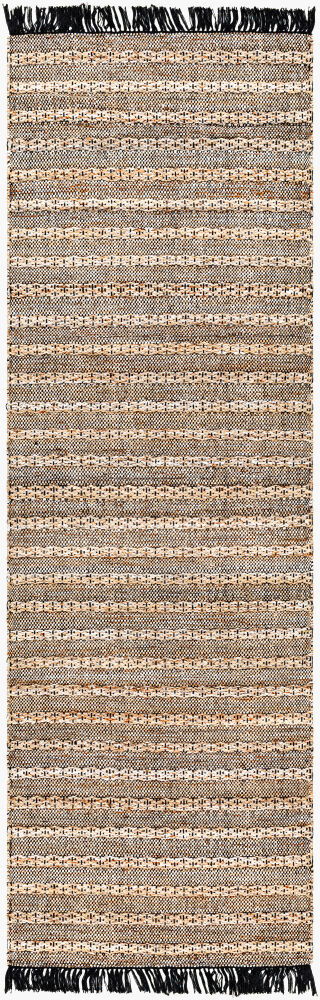 Azalea Handmade Rug, by Surya, 8' length x 2'6" width