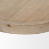 Virve Round Light Brown Wood with Gray Wash Wooden Trays thumbnail 6