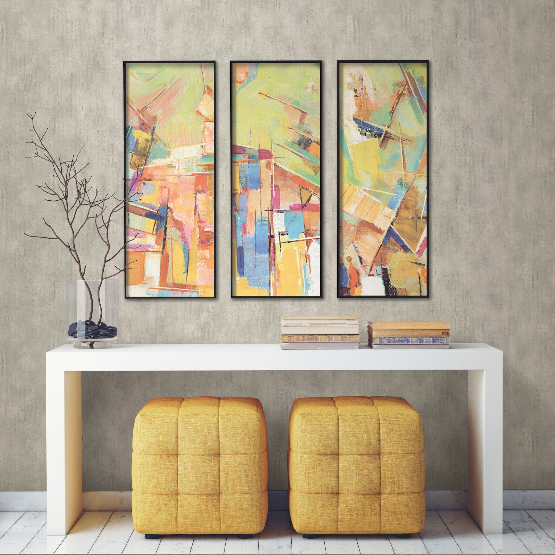 Edifice Light Grey Wallpaper, by York Wall, 34'6" length x 2'3.56" width x 0.02" depth View 3