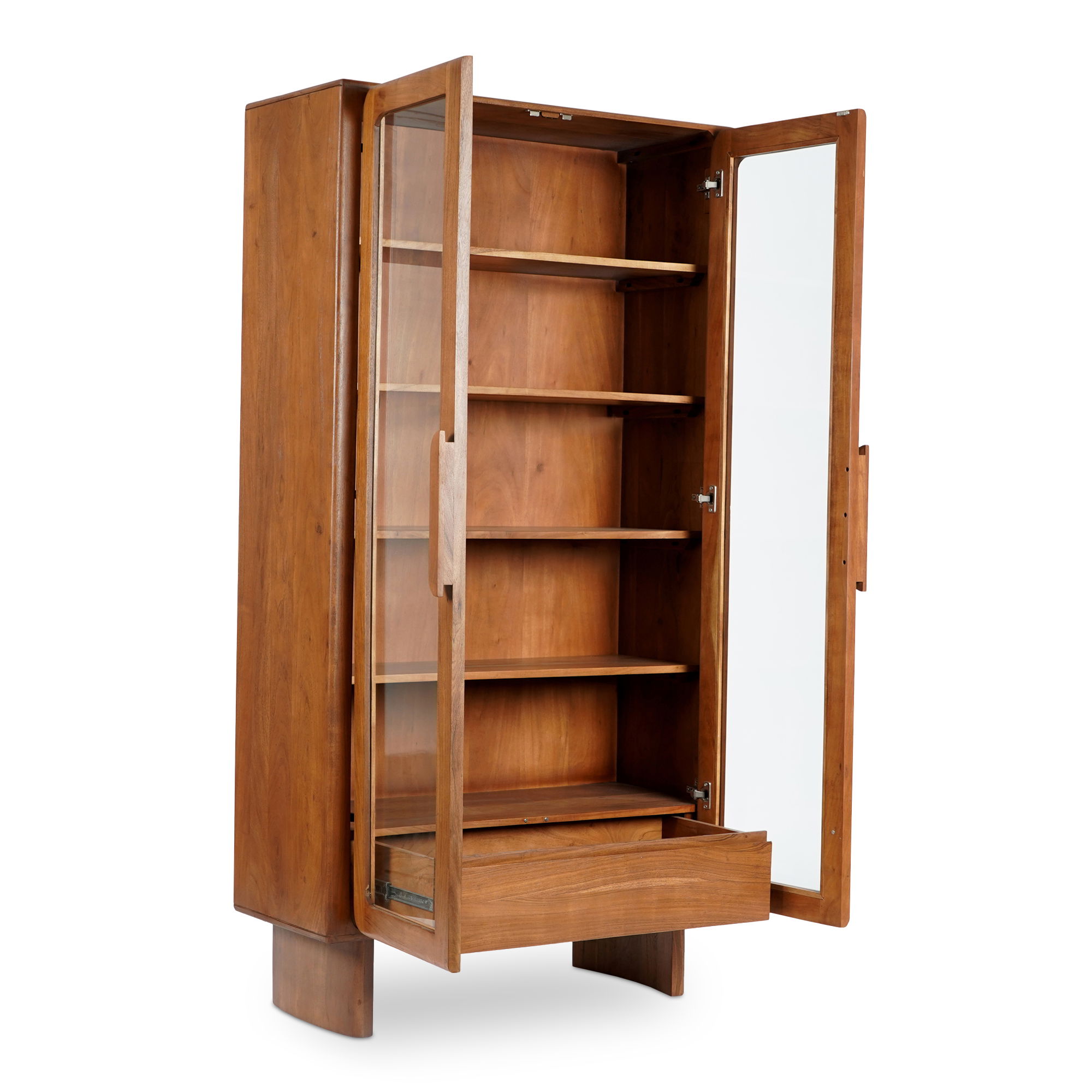 Orson Tall Cabinet Brown large image 