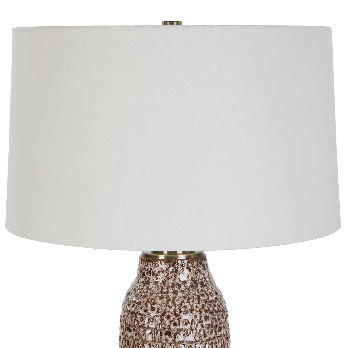 Padma Mottled Table Lamp, by Uttermost, 18" width x 31" height x 18" depth View 6